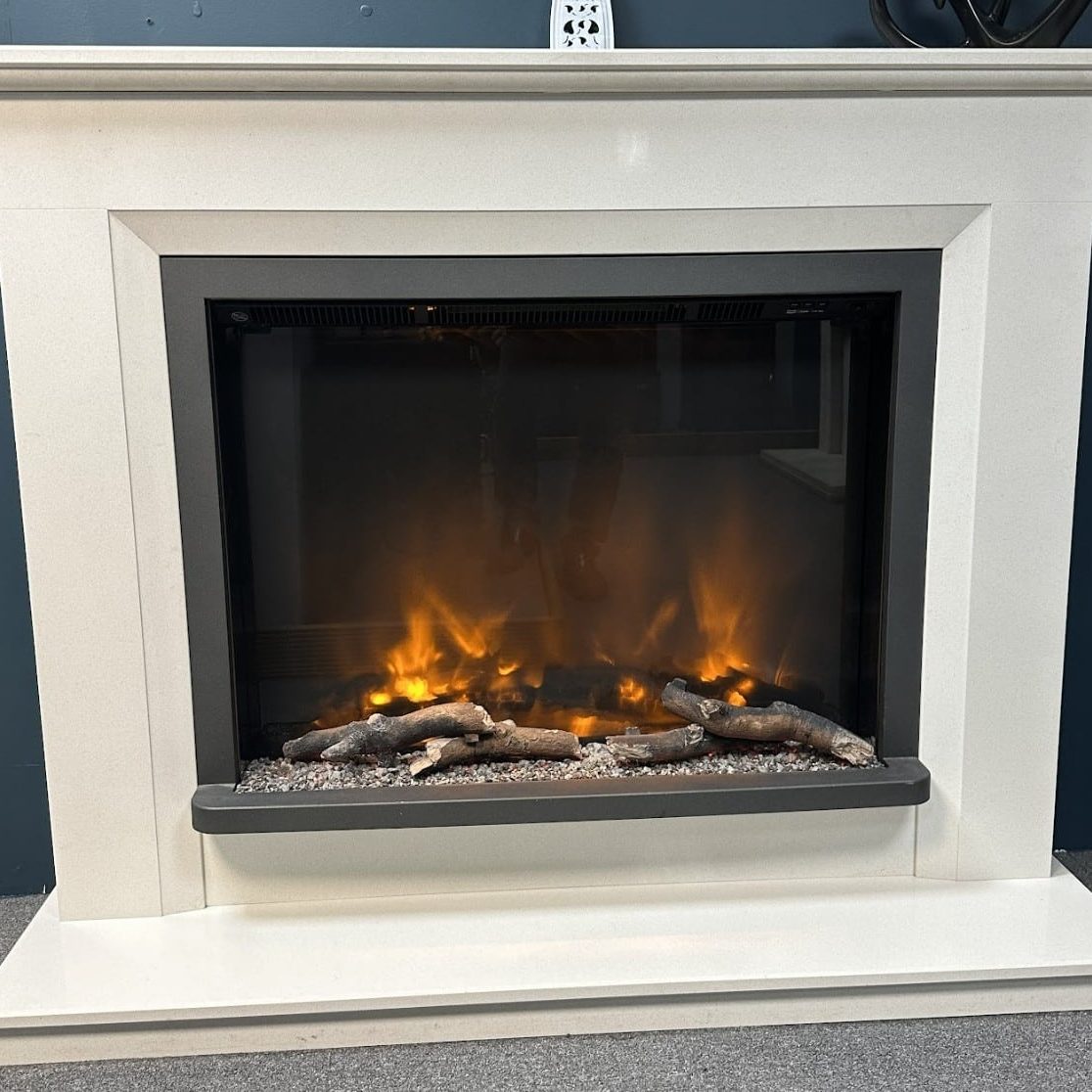 Pryzm Alesso Electric Suite in White