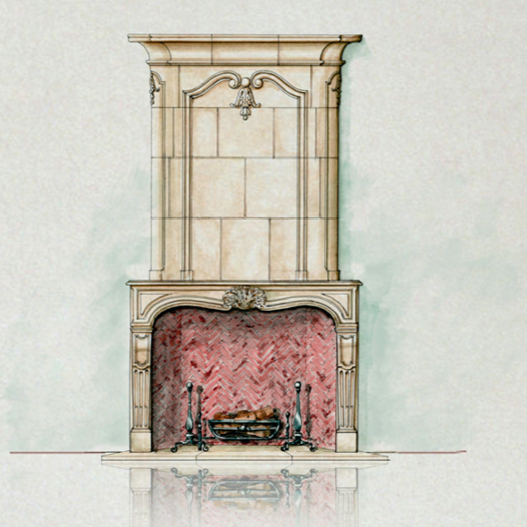 The Blois fireplace