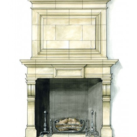 The Venezia Fireplace