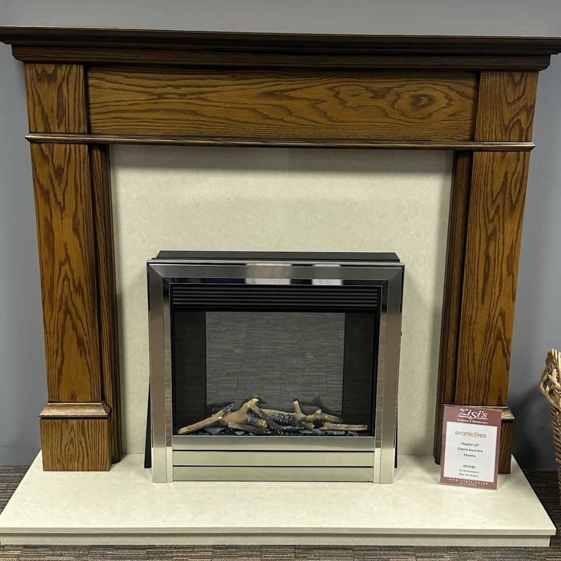 Trent Cavendish Medium Oak Surround Only