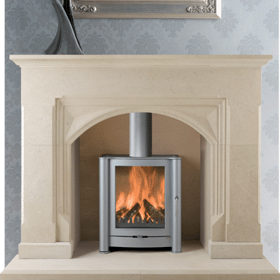 Winchester stone fireplace